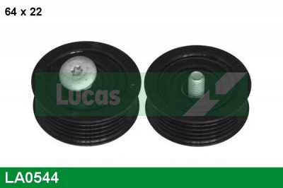 LUCAS ENGINE DRIVE la0544 -  Натяжной ролик, поликлиновой  ремень